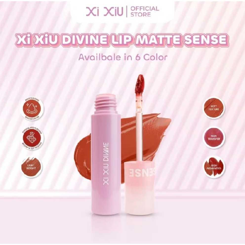 Xi Xiu Divine Lip Matte Sense | Xixiu Divine Lip Cream | Lip Cream