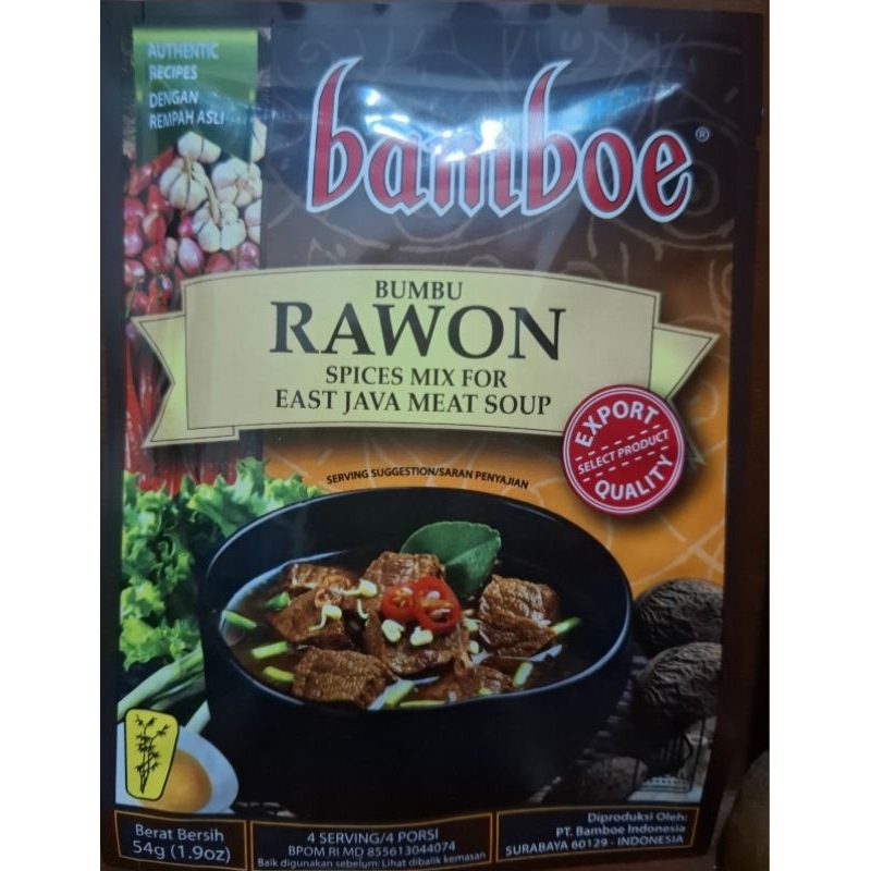 

Bamboe Bumbu Baru Rawon 54gr