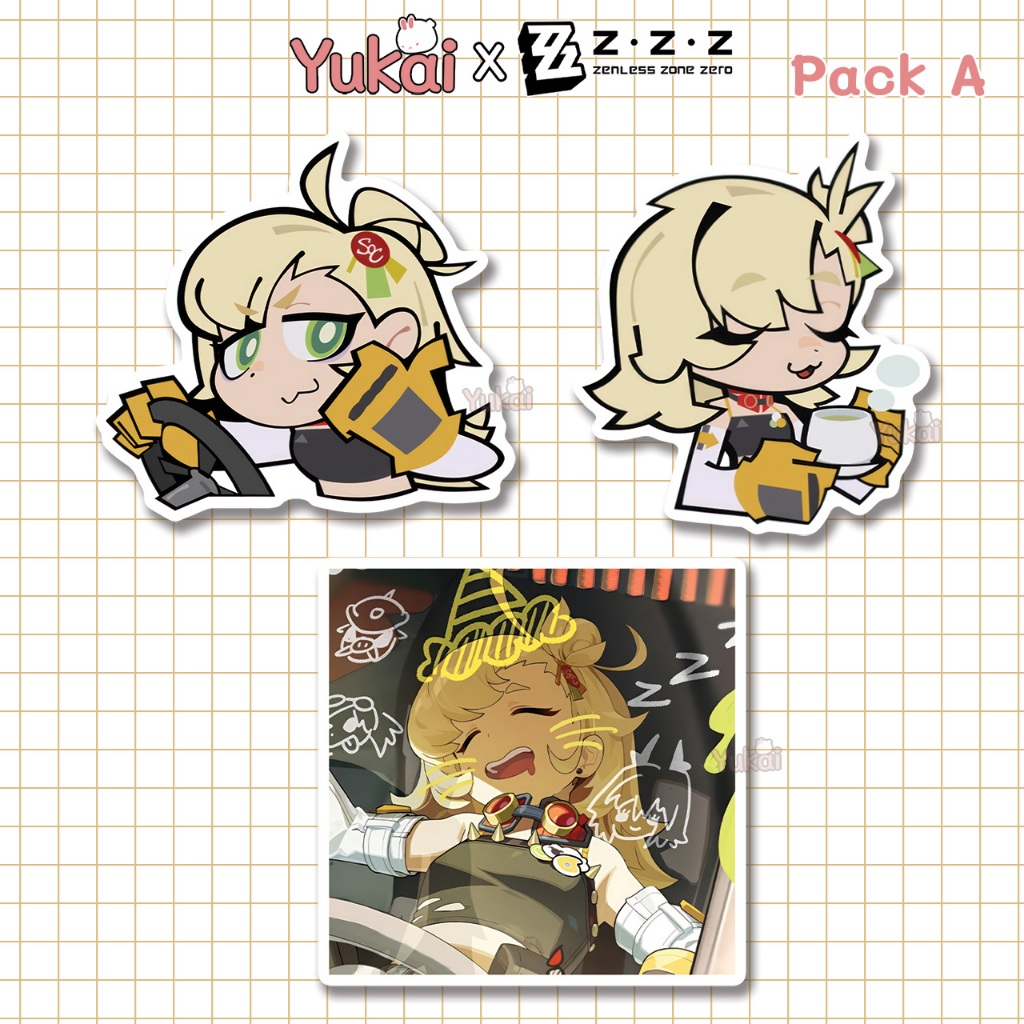 

Stiker Piper Zenless Zone Zero (ZZZ) Premium - Sticker Pack Anime Waterproof