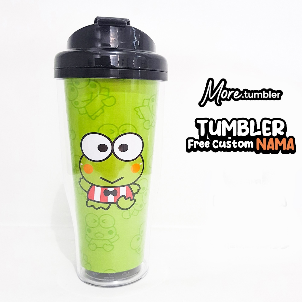 Tumbler KEROPPI / Botol minum KEROPPI / Merchandise Souvenir Kado / type P