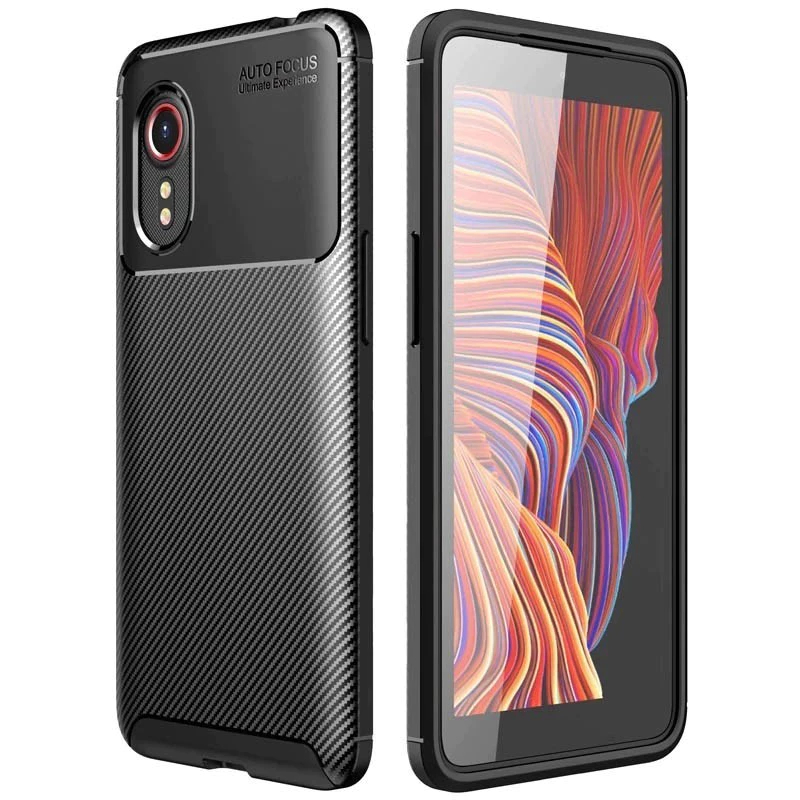 SAMSUNG GALAXY XCOVER 5 CASE AUTO FOCUS SLIM CARBON (ARMOR PROTECTION)