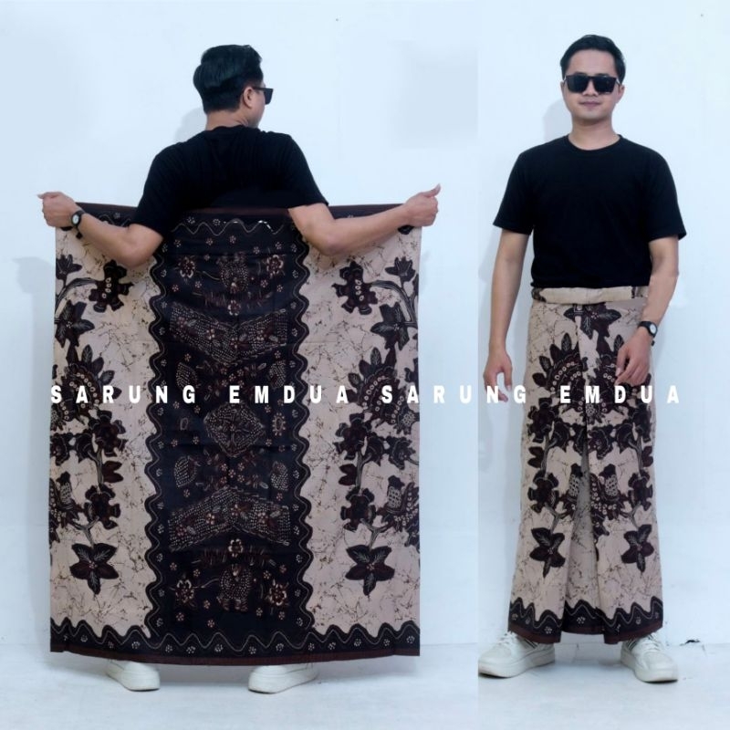sarung Batik motif macan / sarung Batik