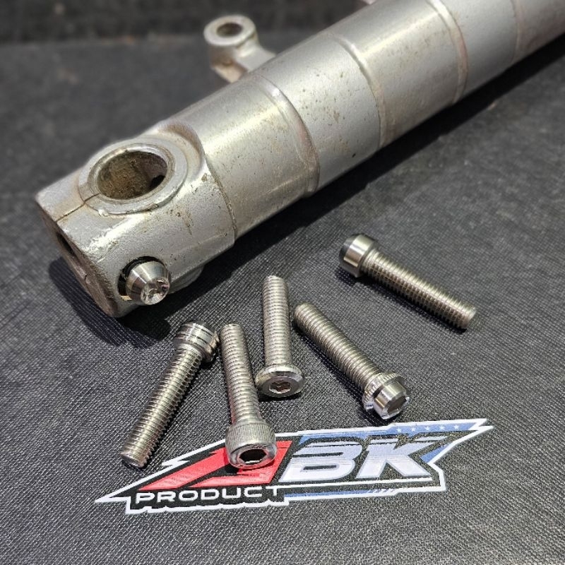 Baut bottom baut shock as roda ninja baut tabung shock depan ninja baut as roda ninja r rr