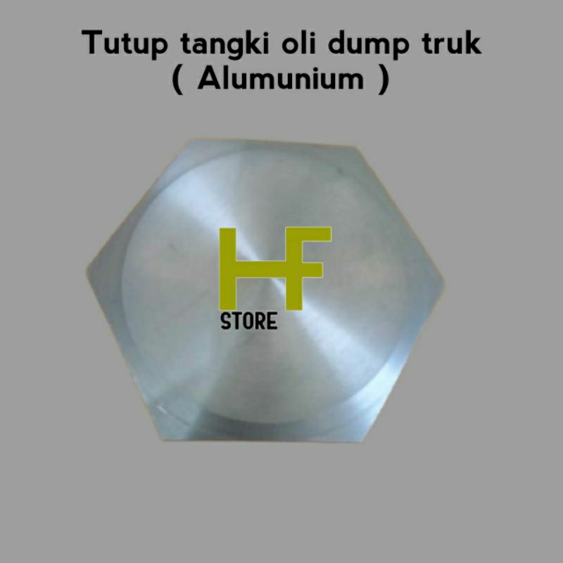 Tutup Tangki Oli Dump Truk ( Bahan Alumunium )