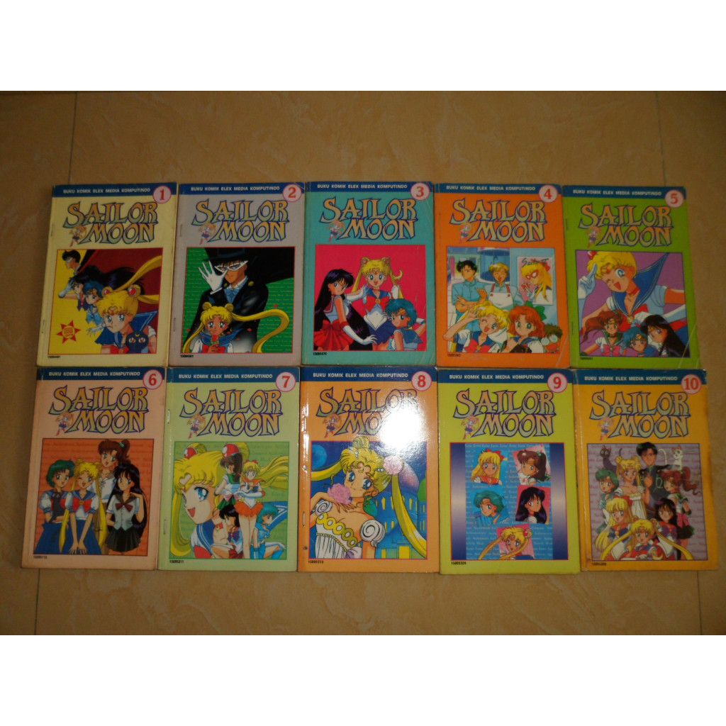Komik Sailor Moon Fullcolor Warna 1-10 Tamat