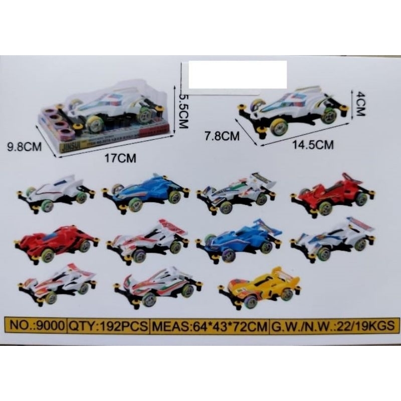 Tamiya tercepat balap 4wd mainan anak