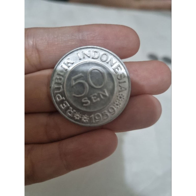 uang koin kuno indonesia asli