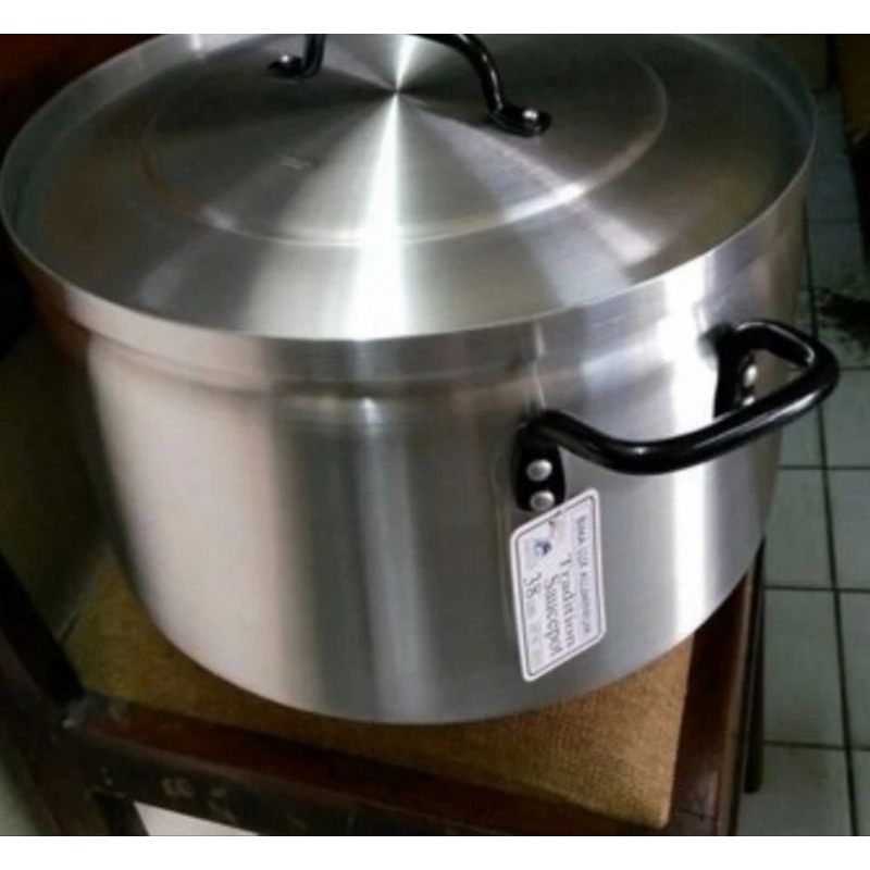 panci alumunium tebal pres tanpa sambungan bima bima BL 48 cm