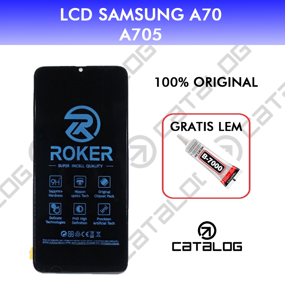 ORIGINAL ROKER LCD SAMSUNG A70 / A705 FULLSET