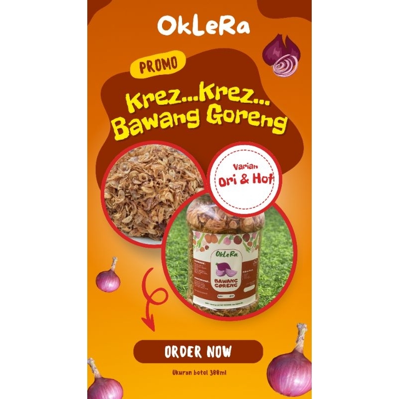 

Bawang Goreng (No Tepung & Less Oil) - OkLeRa
