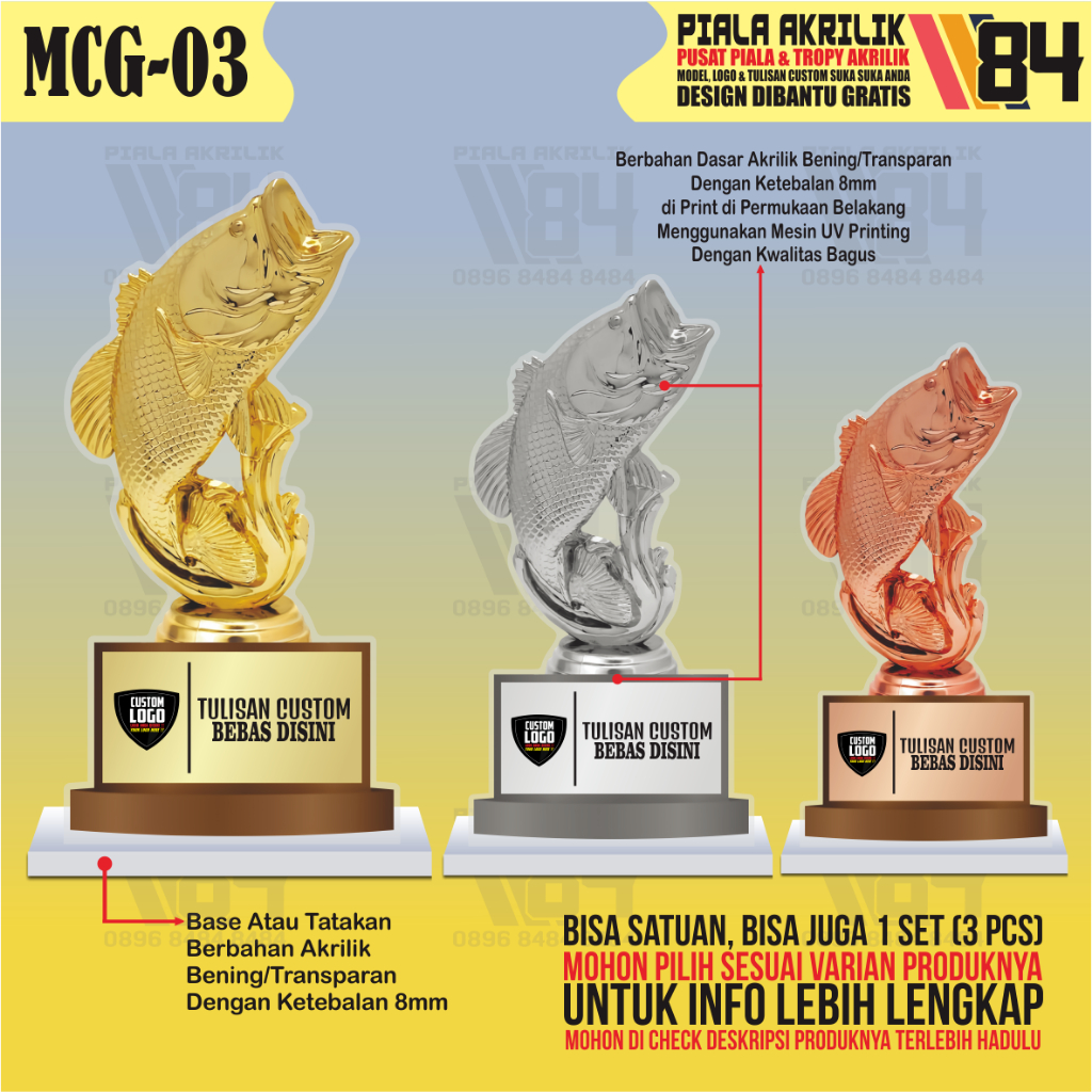 Piala Mancing, Piala Galatama, Tropi Mancing, Tropi Galatama, Tropy Mancing, Tropy Galatama, Trophy 