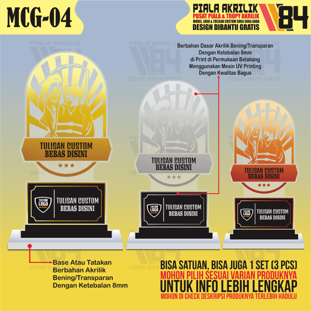 Piala Mancing, Piala Galatama, Tropi Mancing, Tropi Galatama, Tropy Mancing, Tropy Galatama, Trophy 