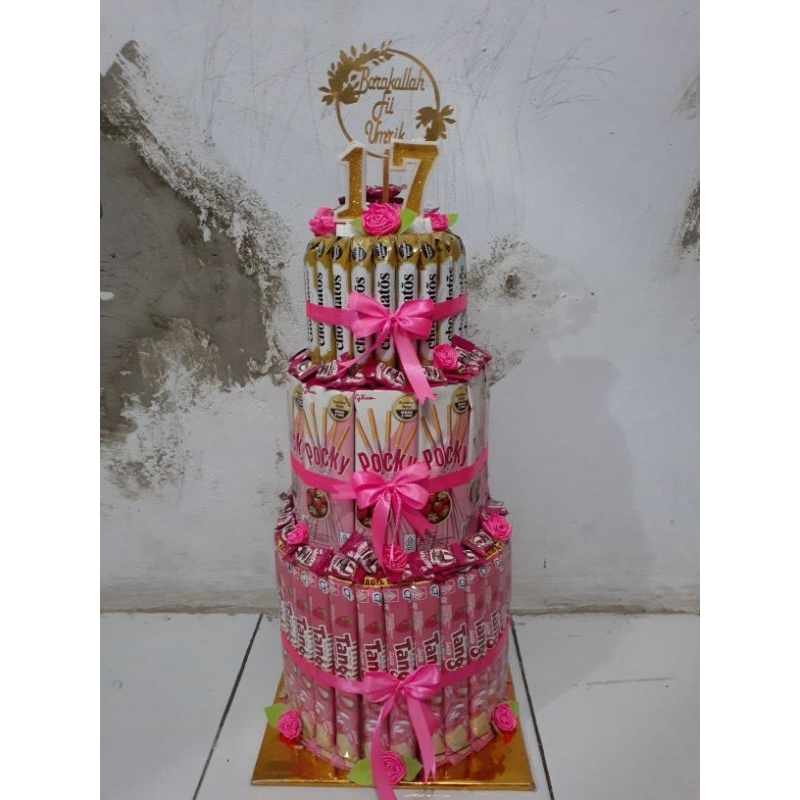 

snacks tower costume mulai dari harga 100 ribuan