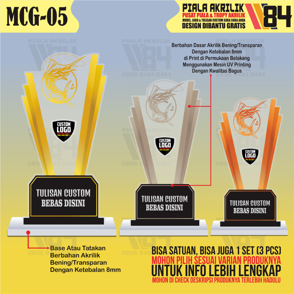 Piala Mancing, Piala Galatama, Tropi Mancing, Tropi Galatama, Tropy Mancing, Tropy Galatama, Trophy 
