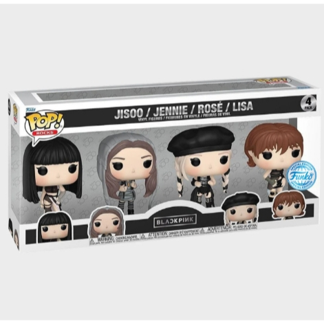 Funko POP 4 Pack Blackpink Pink Venom - Jisoo Jennie Rose Lisa