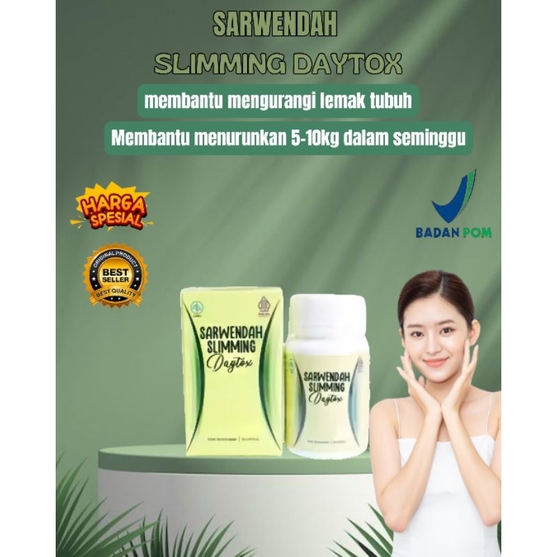 Sarwendah Juice 30 Kapsul Slimming Daytox By Sarwendah Kapsul Diet Penurun Berat Badan