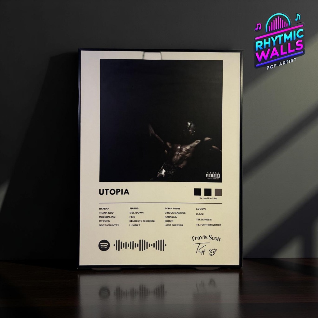 Poster Travis Scott - Utopia