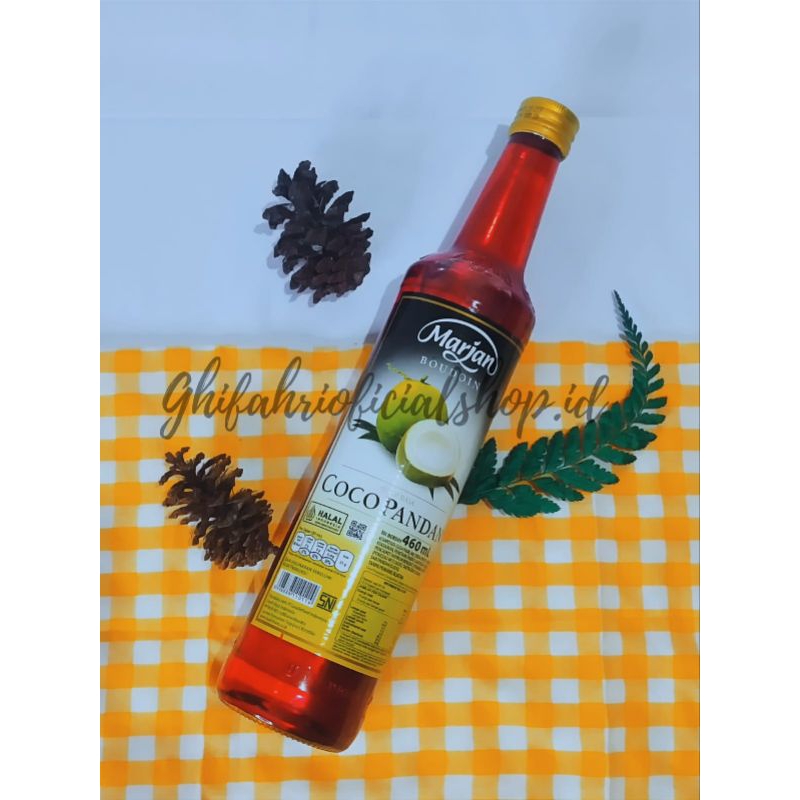 

Sirup Marjan syrup | 460ml (Cocopandan,Melon)