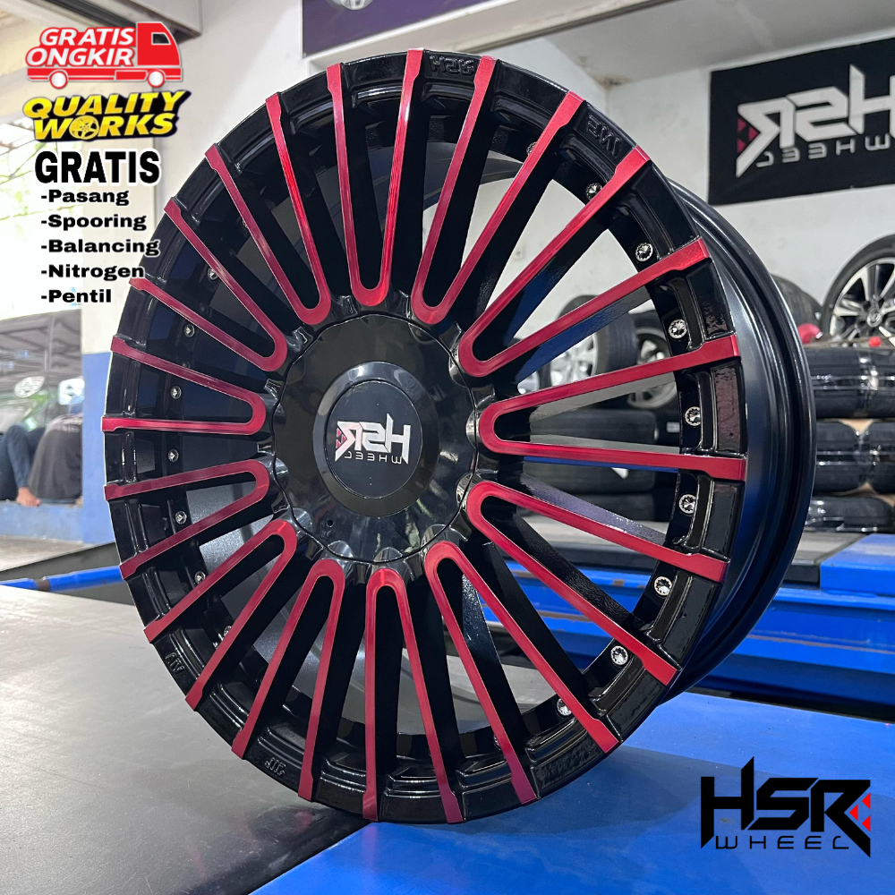 Velg Mobil Etios Valco, Sirion, Ignis, Ring 16 Velg Racing Modifiksi Hsr Amarasi