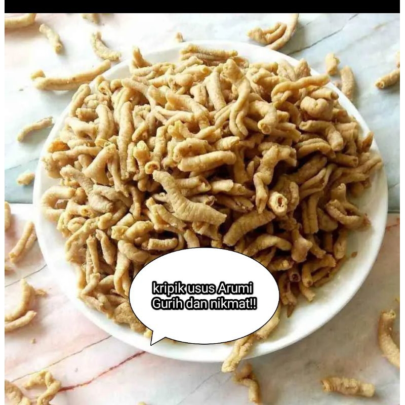 

Termurah Kripik usus Arumi gurih 1 kg