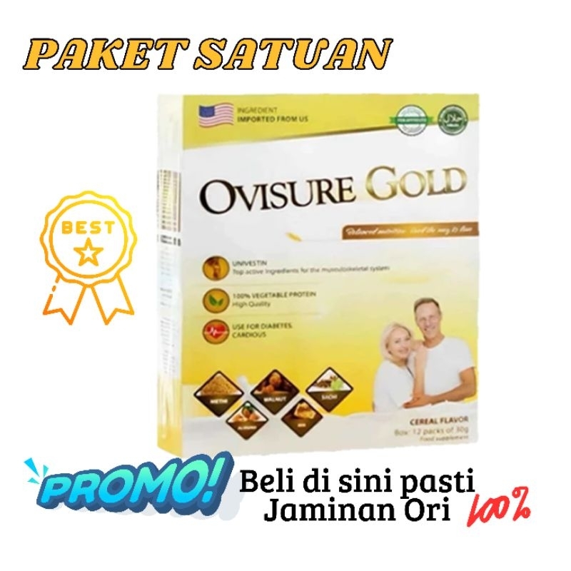 

Promo - Paket 1 Box Ovisure Gold, Untuk Tulang, Sendi, Dll