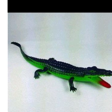 Mainan Buaya Karet Pencet Bunyi cit cit