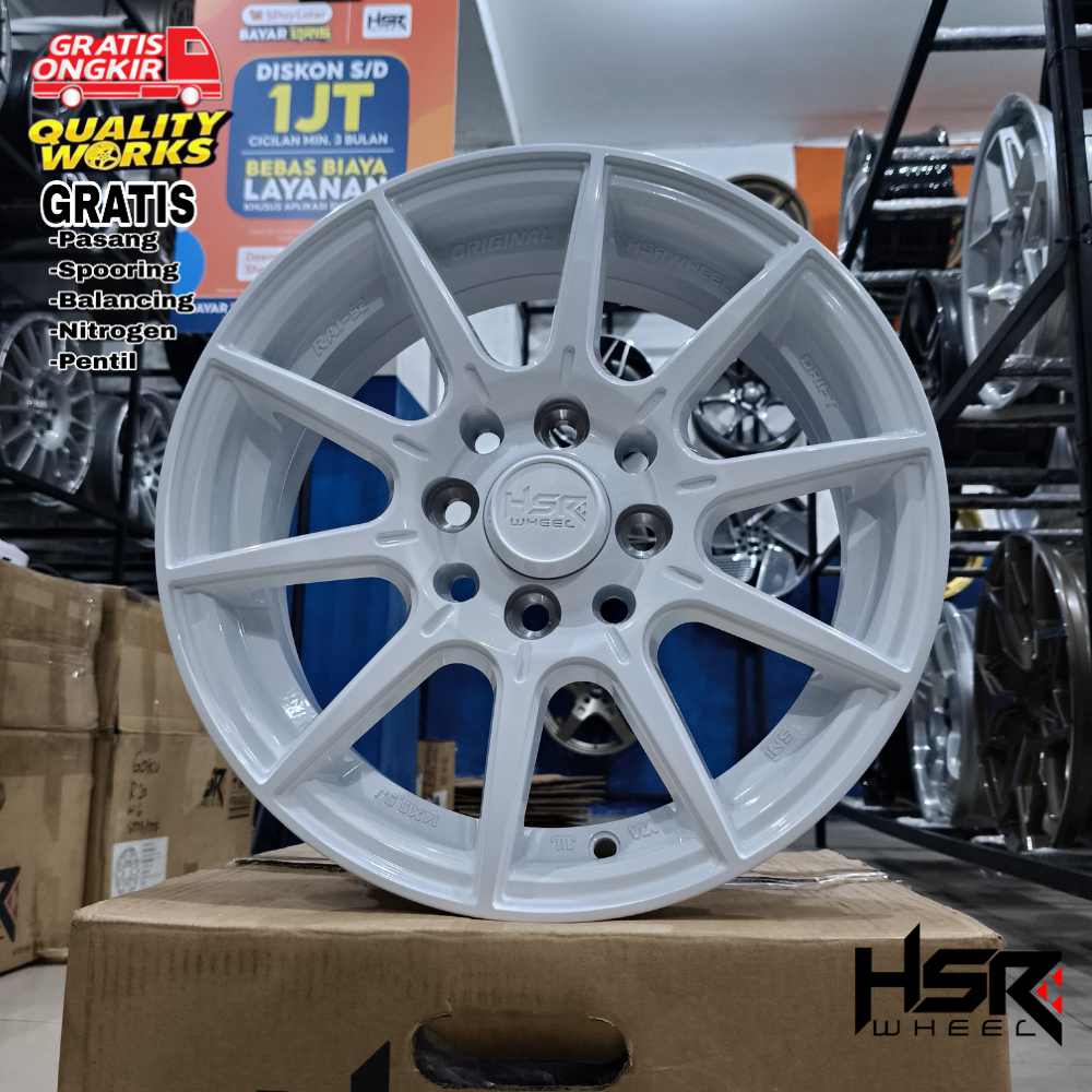 Velg Mobil Atoz, Starlet, Karimun, Ring 14 Velg Racing Jdm Hsr Wheel Rai-S2