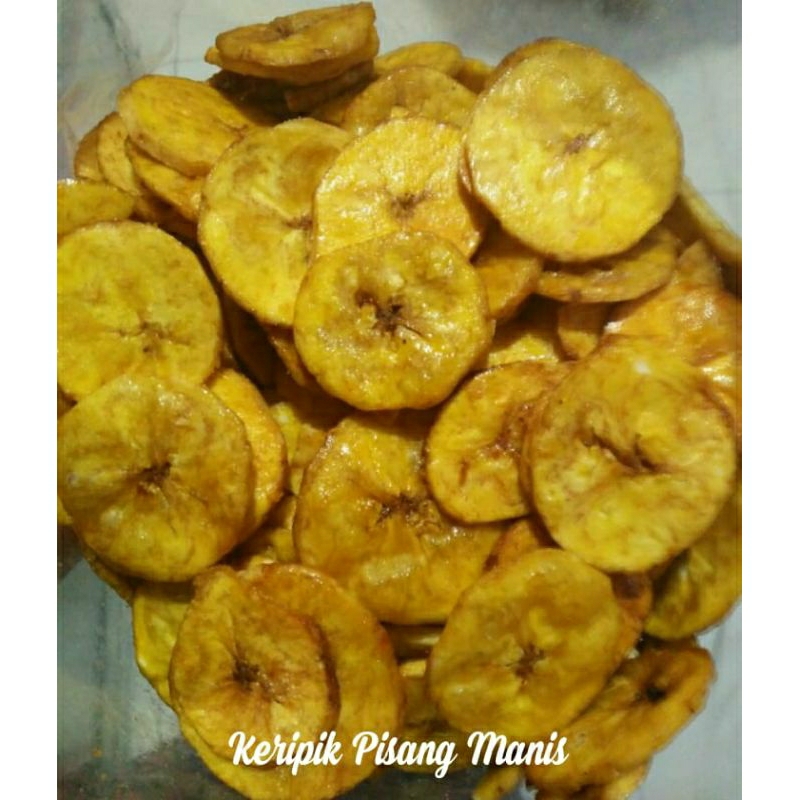

{ 250g} {free bubble wrap} keripik pisang koin renyah