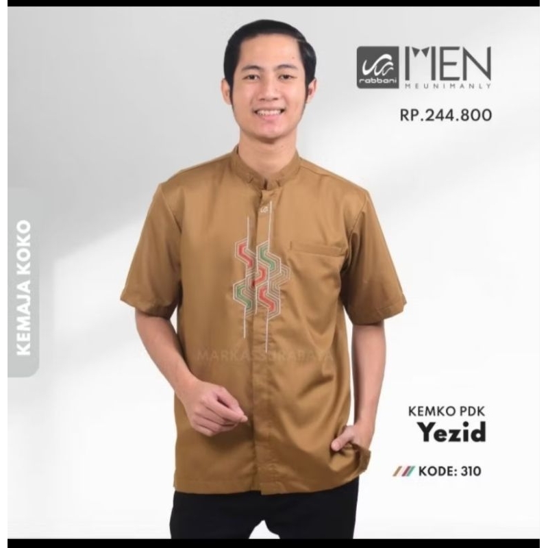 ANEKA KEMKO BAJU KOKO LENGAN PENDEK RABBANI ORIGINAL