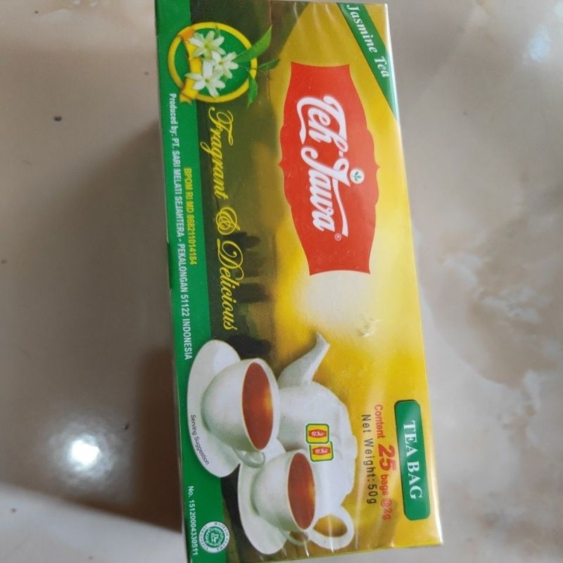 

Teh Jawa Jasmine tea teh celup melati 25 pcs