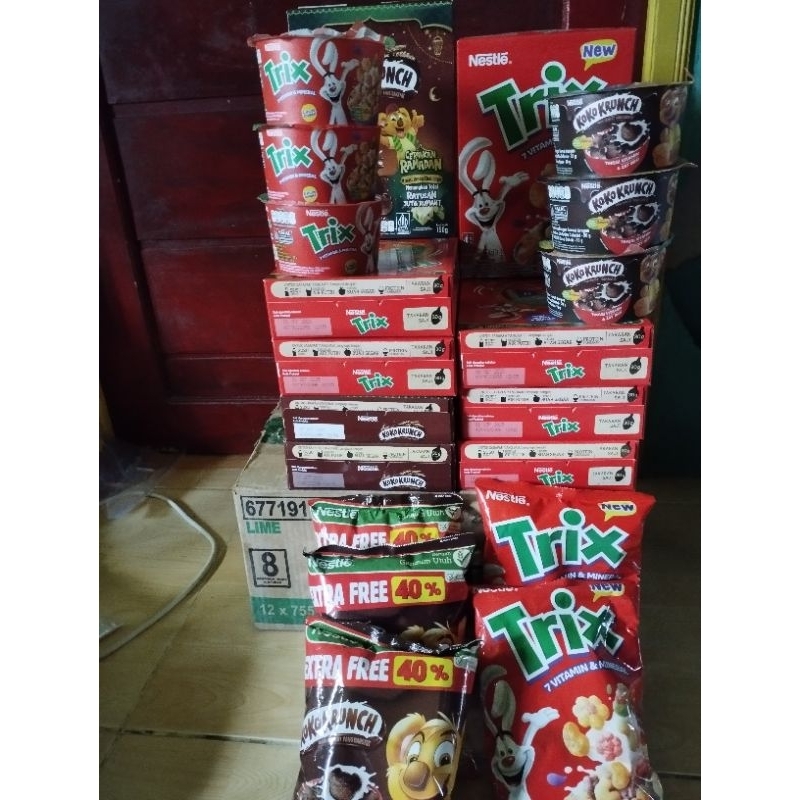 

Koko krunch & Trix Nestle