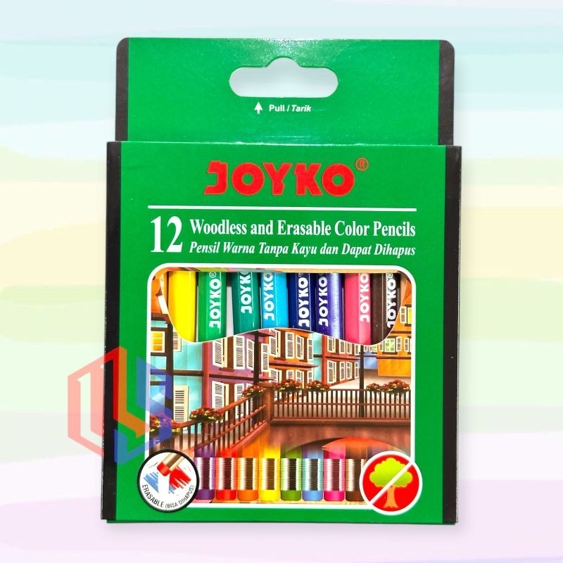 

Pensil Warna Joyko Mini 12 Warna CP 107