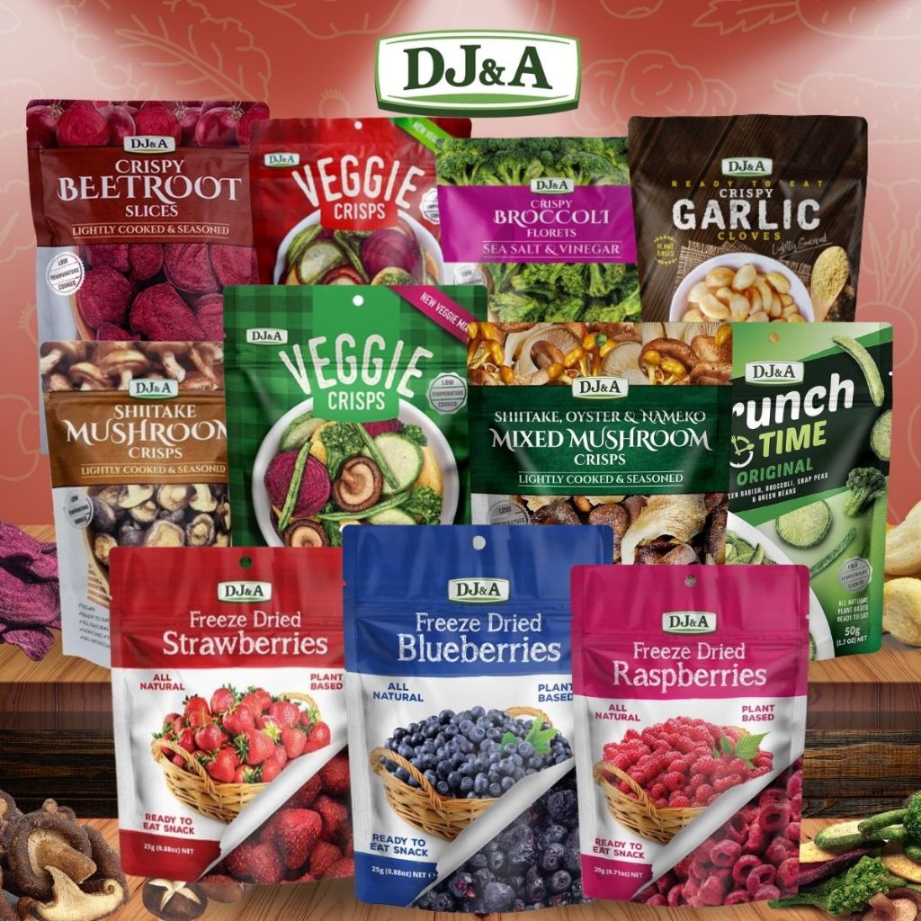 

DJ & A Crispy Snack Camilan Sayuran Buah Kering