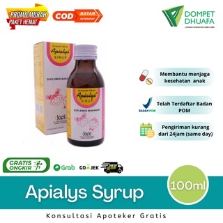 Apialys Syrup 100 ml suplemen makanan vitamin
