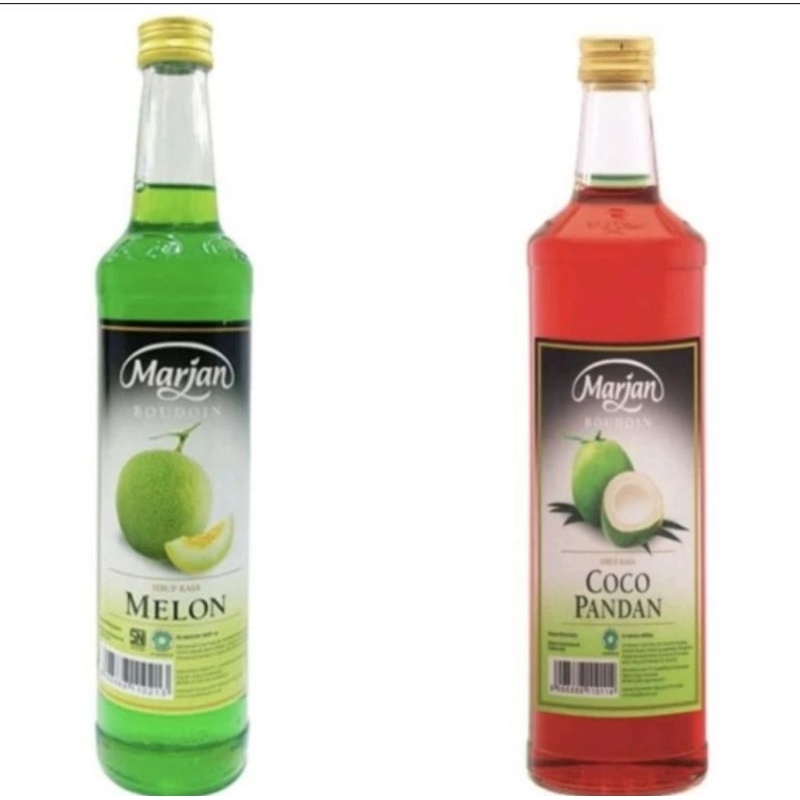 

Marjan Syrup 460ml Rasa Cocopandan atau Melon