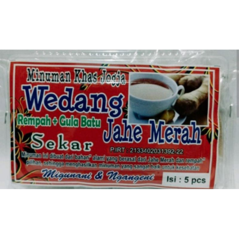 

wedang jahe merah