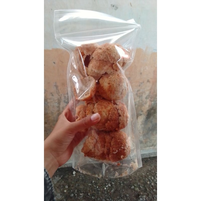 

cangkang ndog / jajanan manis, gurih, renyah