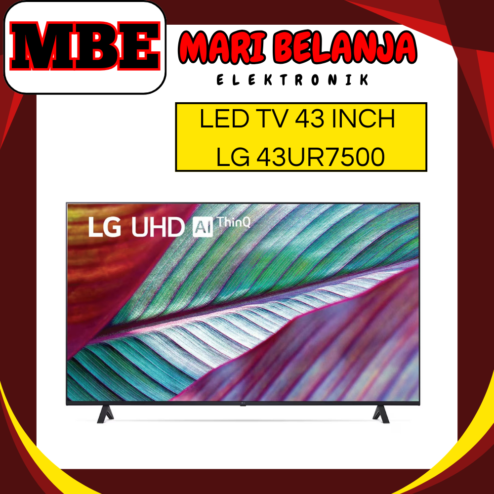 LG 43UR7500PSC TV 43 INCH ULTRA HD SMART 43 INCH 43UR7500