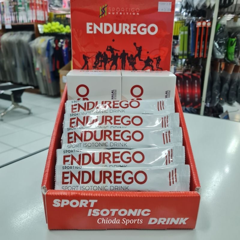 

Minuman Kesehatan Serbuk Isotonik Energi Energy Sport Isotonic Drink Pengganti Cairan Tubuh Endurego 40gr