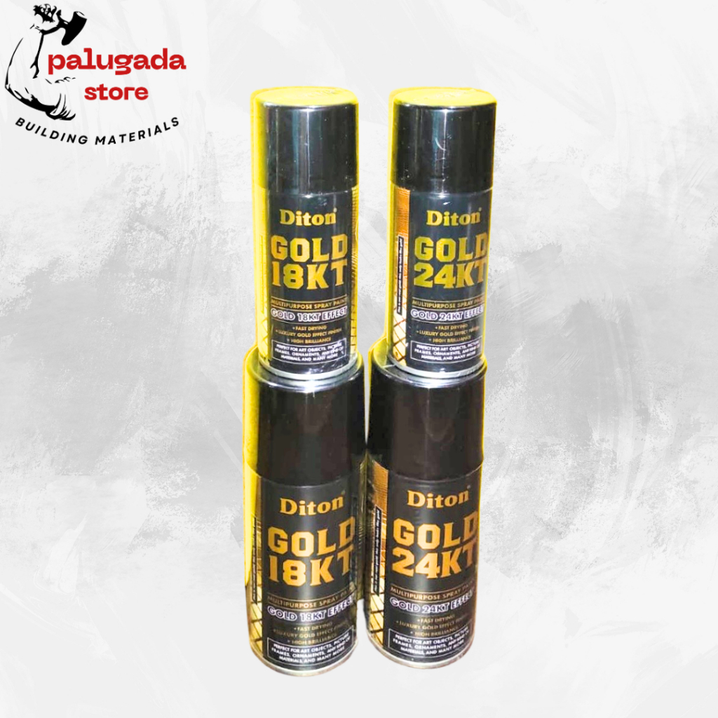 DITON GOLD  SERIES 18KT / 24KT - 150 CC / 300 CC DAN DITON CHROME 150 CC / 300 CC