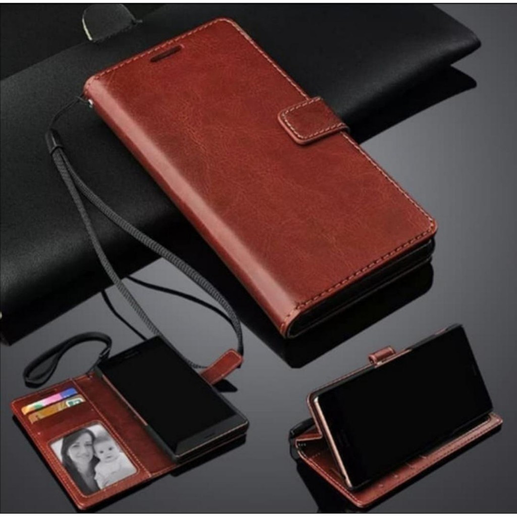 CASE DOMPET LEATHER FLIP SAMSUNG A05 A06 A10 A10S M01S A11 M11 FULL COVER CASE DOMPET BAHAN KULIT
