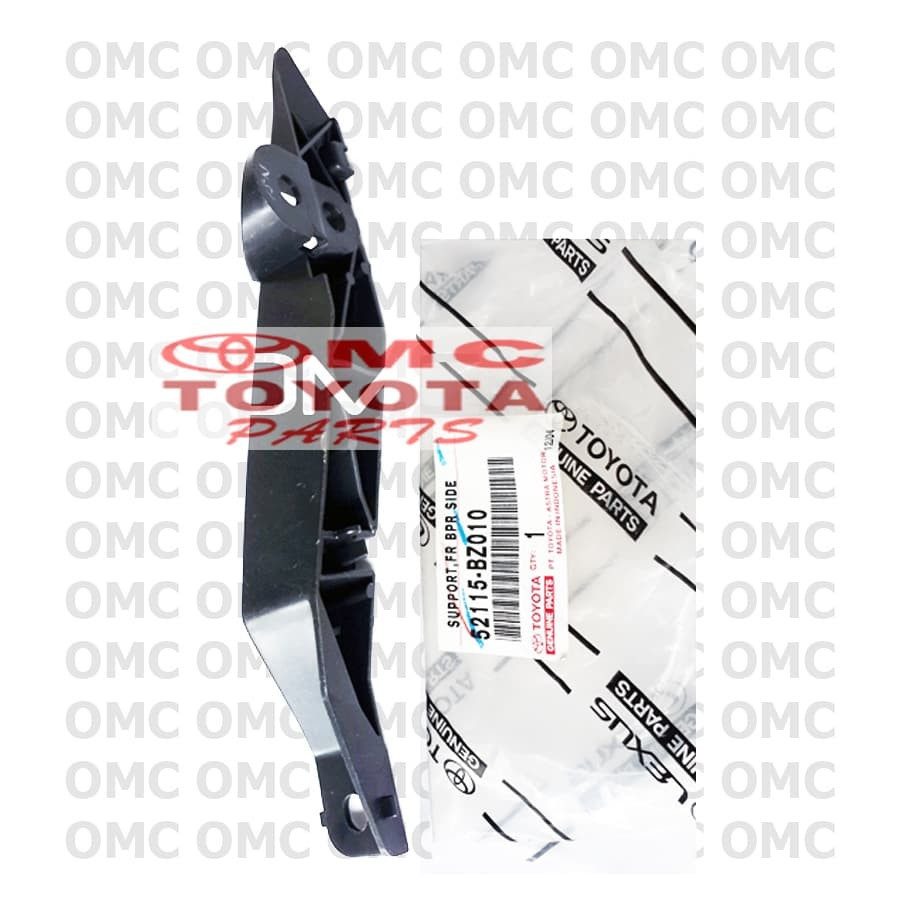 Support Bracket Breket Bumper Depan Kanan Kiri Avanza Xenia 2004-2005 Original 52115-BZ010 / 52116-B