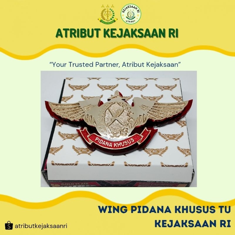 ATRIBUT KEJAKSAAN RI - WING PIDANA KHUSUS TU KEJAKSAAN RI