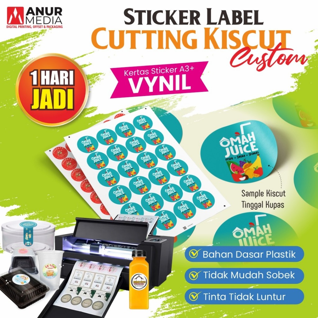 

Cutting sticker Vinyl cutting kisscut custom