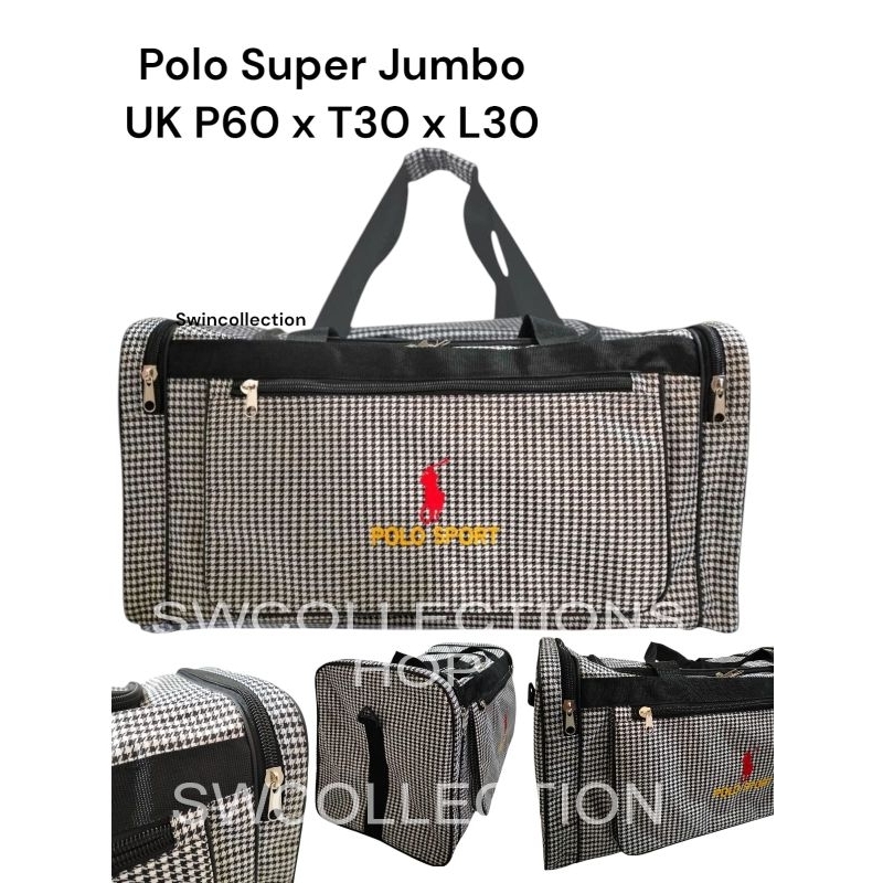 Tas Pakaian Travelbag POLO LIVE 80L Tas Baju SUPER JUMBO Tas Pakaian Travel Bag SUPER Jumbo Pollo Sp