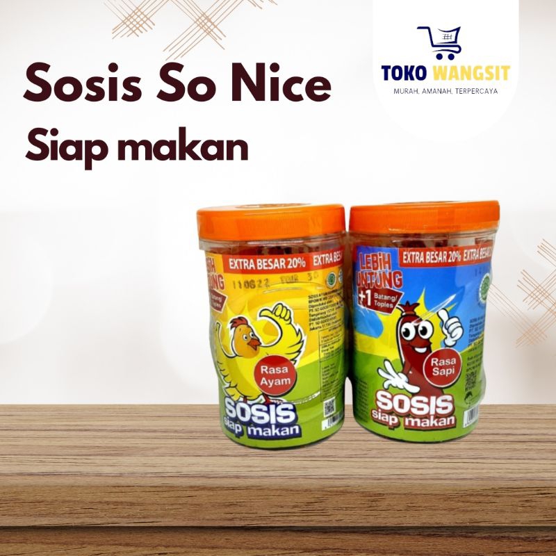 

Sosis So Nice siap makan