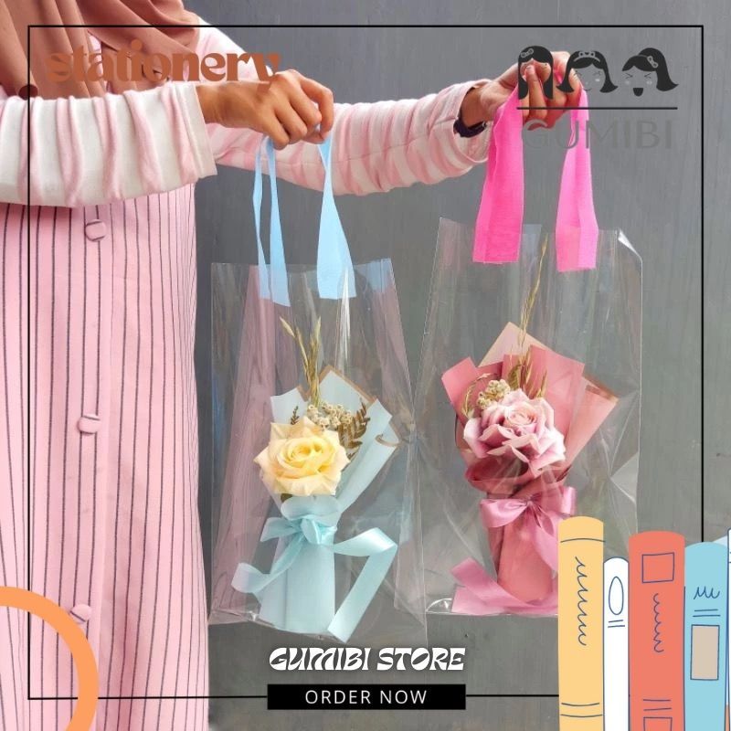 

PLASTIK BUCKER BUKET MURAH PLASTIK LAUNDRY PLASTIK PP BENING PLASTIK TRANSPARAN PREMIUM PLASTIK BUKET TOTEBAG BUCKET BUNGA TERMURAH
