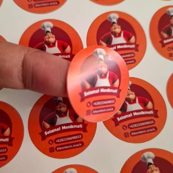 

Cetak Stiker Chromo CUT A3 MURAH / CETAK STIKER LABEL KEMASAN MAKANAN MINUMAN ONLINE