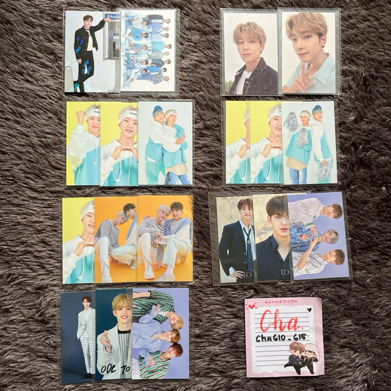 [CLEARANCE SALE] SET TC SEVENTEEN MINWONHAN OTY ODE TO TOU KR KOREA, LEADER LINE, CARATLAND CARLAND 