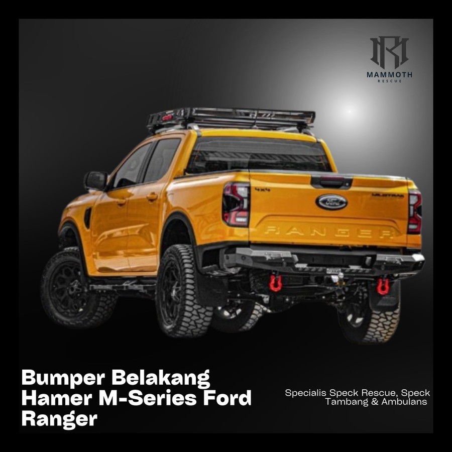 Bumper Belakang Hamer M-Series Ford Ranger